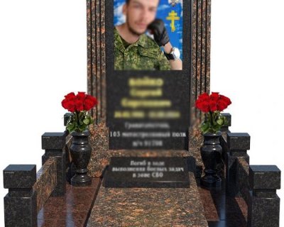 примеры наших работ памятники Военным и участникам СВО