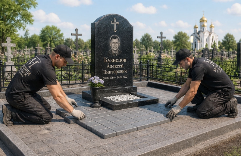 Мощение плиткой